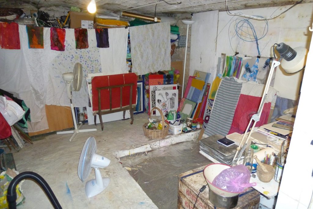 l’atelier. Avant . Après.